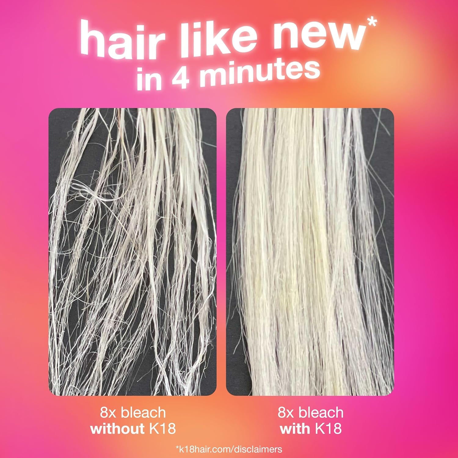 Leave-In Molecular Repair Hair Mask, Patented, Lasting Repair for Dry, Frizzy, Damaged Hair, Reverse Damage in 4 Minutes from Bleach, Color, Chemical Services + Heat