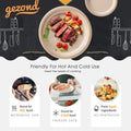 250Pcs Disposable Paper Plates Set, Compostable Plate Sugarcane Utensils Eco Friendly Dinnerware Kit Includes 50 Biodegradable Plates, Forks, Knives and Spoons for Brithday Party Camping