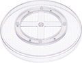 Clear Lazy Susan Turntable Organizer for Organization, 12-Inch, 2-Pack