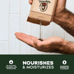Natural Men'S Body Wash Shower Gel - Cleansing, Nourishing, Long Lasting Scent, Moisturizing Body Wash for Men - Coconut Castaway + Wood Barrel Bourbon (14 Oz, 2-Pack)