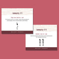 Daily Fitness Calendar | Perpetual Bodyweight Workout Calendar with New Exercises and Movement Routines for Every Day of the Year, Stay Healthy, Build Strength & Get Moving with This Workout Planner