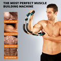40-100 LBS Adjustable Power Twister Arm Trainer, Forearm Triceps Chest Enhanced Exercise Strengthener, Portable Detachable Spring Resistance Upper Body Fitness Machine for Home & Gym Workout Equipment