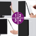 Office Desk Accessories 2Pcs Computer Monitor Memo Board Message Board Supplies for Women Men Sticky Note Holder Home Desktop Decor