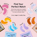 Award Winning under Eye Mask - Reduce Dark Circles, Puffy Eyes, Undereye Bags, Wrinkles - Gel under Eye Patches - Small Birthday Gifts - Vegan Cruelty-Free (Pink, 6 Pairs)