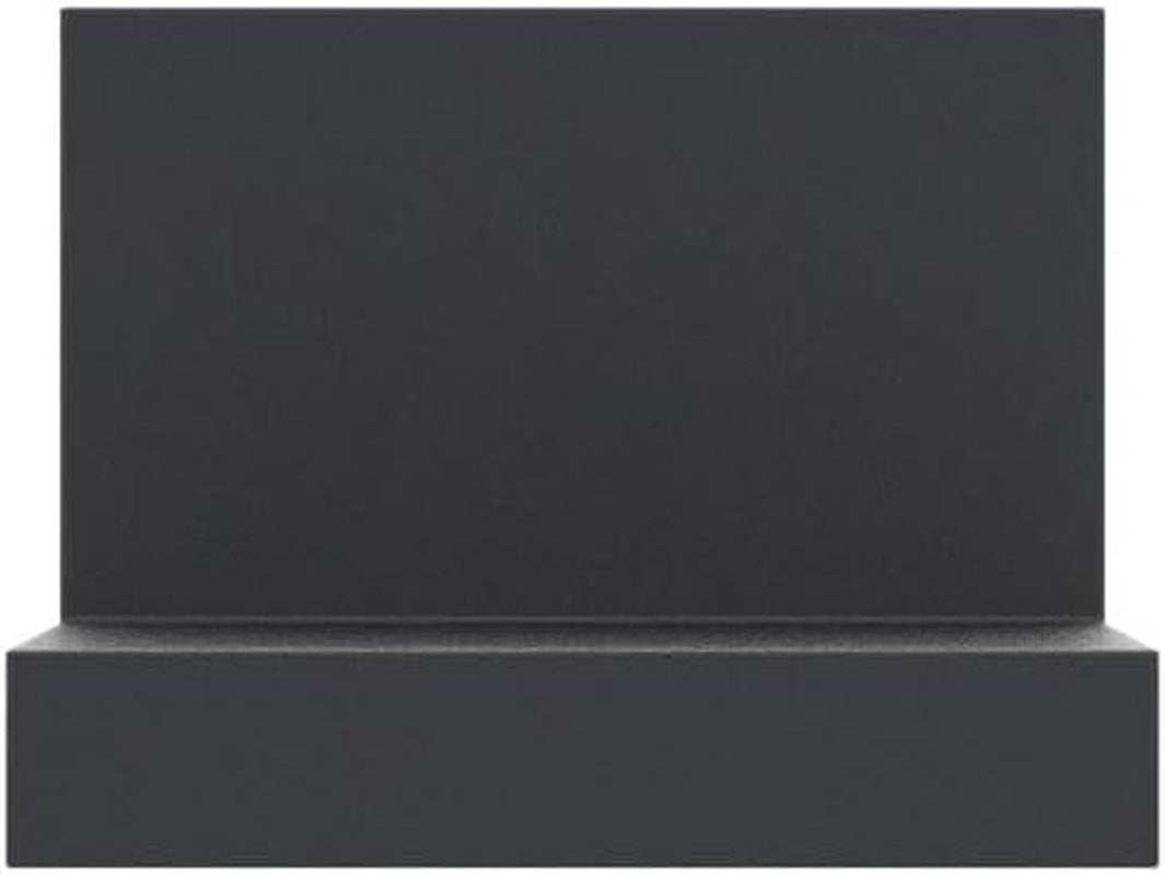 7-Pack Small Floating Shelves for Wall by Richerhouse, Plastic Black Shelf 4 Inch Display Ledges Room Decor, Mini with 2 Types of Installation (Adhesive or Screw)