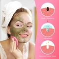 50-Count Compressed Facial Sponge for Daily Facial Cleansing and Exfoliating, 100ï¼… Natural Cosmetic Spa Sponges for Makeup Remover, Reusable, Pink