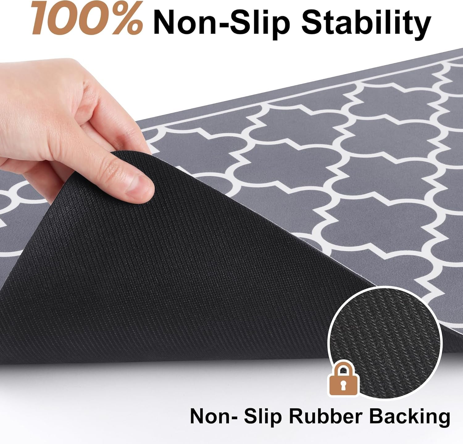 Dish Drying Mat Super Absorbent Drying Mat Large Dish Drying Mats for Kitchen Counter Easy Clean Dish Mat Kitchen Drying Mat15"X 18" Stylish Grey