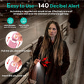 140Db Personal Safety Alarm for Women, 3 Pack Safe Alarm Protection Keychain with Strobe Light & Low Battery Notice, Security Siren Self Defense for Seniors College Girls, Pink+Blue+Black