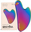Stainless Steel Gua Sha Facial Tools - Guasha Tool for Face, Face Sculpting Tool, Neck Massager, Double Chin Reducer Gua Sha Tools, Lymphatic Drainage Massager, Facial Skin Care - Iridescent