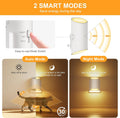 LED Night Light Plug into Wall with Motion Sensor & Dusk to Dawn Sensor, Soft White 3000K, 1-100LM Adjustable Brightness, Nightlights for Bathroom, Hallways, Bedroom, Stairway, 2 Pack