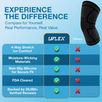 Knee Brace for Men and Women Knee Compression Sleeve Support for Arthritis Joint Pain Relief, Workout, Swelling, Sports, Circulation, Running, Recovery Support for ACL & Meniscus Tear