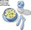 Tot Stick and Stay Suction Bowl - Dusk