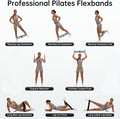 Resistance Bands for Working Out: 3-Set Professional Exercise Bands for Pilates, Yoga, Home Gym, Booty, Leg Training | Heavy/Medium/Light Fabric Loops for Women Men
