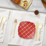 160Pcs Gold Plastic Silverware - Gold Plastic Utensils Set - Tableware Flatware Kit 80 Forks, 40 Spoons, 40 Knives Disposable Cutlery Set for Party, Wedding, Birthday