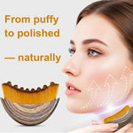 Stainless Steel Gua Sha Tool & Lymphatic Drainage Face Brush Set,  Facial Massage Kit for Jawline Sculpting Puffiness Lifting Relaxation, Contour Face Brush with Storage Case