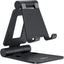 Dual Folding Cell Phone Stand, Fully Adjustable Foldable Desktop Phone Holder Cradle Dock Compatible with Iphone 17 16 15 14 13 12 11 Pro Max Xs Xr X 8, Nintendo Switch, All Phones