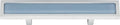 231-BLU-BRN Spa Blue, 3 Inch (76Mm) Pull, Brushed Nickel