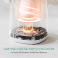 Bottle Warmer, Fast Bottle Warmers for All Bottles with Timer, Accurate Temperature Control and Automatic Shut-Off, Multifunctional Bottle Warmer for Breastmilk