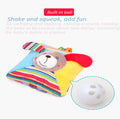 Toddler Early Learning with Buckles,Plush Soft Travel Toy- Toy with Basic Life Skills Children'S Plush Travel Activity Game-Children Educational Learning