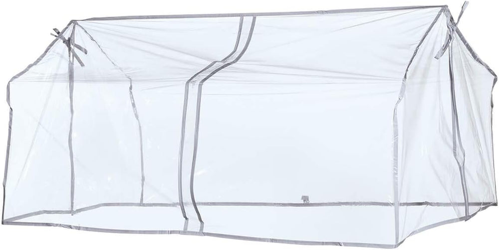 Homewares Garment Cover, 18 H X 22 W X 36-Inch D, Clear Vinyl