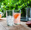 Drinking Glasses - Set of 10-16Oz. Margarita Glass Cups - Dishwasher Safe Cocktail Clear Heavy Base Tall Beer Glasses, Water Glasses, Bar Glass, Wine, Juice, Iced Tea