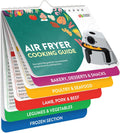 Air Fryer Cheat Sheet Magnets Cooking Guide Booklet - Air Fryer Cookbooks - Air Fryer Liners - Air Fryers Kitchen Gifts Gadgets 2026 - Air Fryer Accessories - Air Fryer Cooking Guide