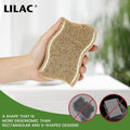 12 Pack Natural Cellulose Sponges for Dishes - Non-Scratch Kitchen Scrub Sponges - 100% Biodegradable & Eco-Friendly Cleaning Sponges for Non-Stick Cookware, Bathroom & Household