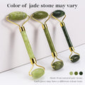 Icyme Gua Sha & Jade Roller Set, Cooling Face Roller & Gua Sha Tool for Depuffing, Facial Sculpting & Jawline Definition, Smooth Rolling Skincare Tools for Women & Men â€“ Green