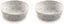 Abode Homewares Terrazzo Brights 5 Cup Durable Melamine Pet Bowls, Shatter-Resistant and Dishwasher-Safe Food and Water Bowl Set for Large Dogs - Beige, Multicolor - Set of 2
