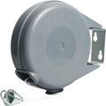 Retractable Clothesline Heavy Duty Retracting Clothes Line Outdoor and Indoor with Durable ABS Shell and 38 Feet Extruded PVC Line,With Lock to Prevent Sagging