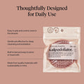 Scalp Massager for Hair Care - Scalp Scrubber, Shampoo Brush & Exfoliator for Scalps- Hair Scrubber for Relaxing Bath - Terracotta