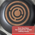 Signature Nonstick Pots and Pans Set 12 Piece, Oven Broiler Safe 350F, Kitchen Cookware Set W/Fry Pans, Saucepans, Saute Pan, Dutch Oven, Griddle, Kitchen, Home, Dishwasher Safe, Black