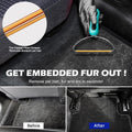 Pet Hair Remover 3-Pack, Dog Cat Hair Remover, Lint Shaver Cleaner Pro, Fur Removal Tool, Portable Carpet Scraper, Fuzz Rollers Hairball Brush for Carpets, Clothes, Car Mats, Couch, Pet Bed, Furniture