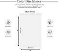 Pack of 2 Extra Large Bath Sheets 35 X 70 Inches, 100% Cotton, Larger & Lighter Weight, Quicker to Dry, Super Soft & Absorbent, Oversized Bath Towels, Dark Grey