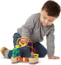 First Bead Maze - Wooden Educational Baby Toy with Suction Cups, for Floor, High Chair or Toddler Table, Toddler Toys for Girls & Boys Ages 1+