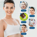 Face Roller and Gua Sha, Stainless Steel Facial Roller and Guasha Tool for Face, Skin Care Roller for Wrinkles and Lifting, Improve Puffiness, Metal Face Massager for Eyes, Neck Tighten