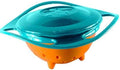 Spill Resistant Gyro Bowl with Lid