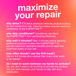 Leave-In Molecular Repair Hair Mask, Patented, Lasting Repair for Dry, Frizzy, Damaged Hair, Reverse Damage in 4 Minutes from Bleach, Color, Chemical Services + Heat