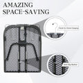 Metal Mesh Panel Tabletop Ironing Board | Foldable Iron Board | Heavy Duty Small Iron Board with Heat Resistant Cover and 100% Cotton 8Mm Thicken Pad | 31.5"X11.8"X6.2"