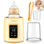 Bottle Warmer, Faster Heating Baby Milk Warmers for All Bottles with Accurate Temp Control Water Bath Tech and Auto Shut-Off, Bpa-Free Multifunctional Bottle Warmer for Breastmilk and Formula
