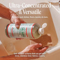 Sal Suds Biodegradable Cleaner (32 Oz) â€“ All Purpose Pine Mop Detergent for Floors, Laundry & Dishes, Multi-Surface Concentrate, Heavy-Duty Degreaser