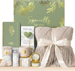 Self Care Gifts for Women Get Well Soon Gift Baskets, Mothers Day Birthday Gifts for Women Spa Care Package, Sympathy Inspirational Thinking of You Gift Set for Mom Her Wife Girlfriend Sister Friend