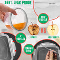 50 Pcs Large Food Storage Containers with Lids Airtight-85 OZ to Small Containers-Total 526OZ Stackable Kitchen Set -BPA Free Leak Proof Containers- Freezer Microwave Safe