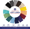 Luxury 6 Piece Towel Set, 2 Bath Towels 2 Hand Towel 2 Washcloths, 600 GSM 100% Cotton Turkish Towels for Bathroom, Light Grey Towel Sets