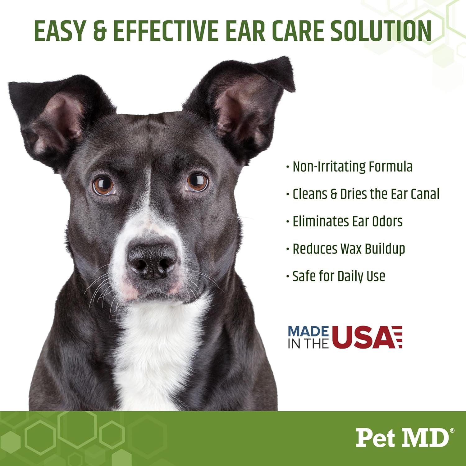 Dog Ear Cleaning Wipes â€“ Otic Cleanser for Dogs, Soothing Ear Care with Aloe Vera & Eucalyptus, Regular Wipes, 100 Count