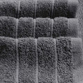 Pack of 4 Extra Large Bath Towels 30 X 60 Inches, 100% Cotton, Larger & Lighter Weight, Quicker to Dry, Super Soft and Absorbent, Perfect for Bathroom, Dark Grey