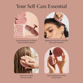 Scalp Massager for Hair Care - Scalp Scrubber, Shampoo Brush & Exfoliator for Scalps- Hair Scrubber for Relaxing Bath - Terracotta