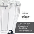3.5 Gallon Clear Drink Dispenser - Built in Ice Cone and Spigot for Easy Pouring - Party-Perfect Serving Station with Chalk Board Tag