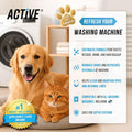 Washing Machine Cleaner for Pet Owners Enzymatic Deep Clean Descaler for Cat & Dog Hair, Urine, Odor, Residue, 24 Septic-Safe Tablets for Top Load, Front Loader, HE Washer Tub - 1 Year Supply