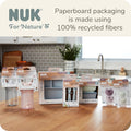 for Nature Suction Bowl and Lid, Leak-Proof Lid, Microwave, Freezer, & Top Rack Dishwasher Safe, Bpa-Free